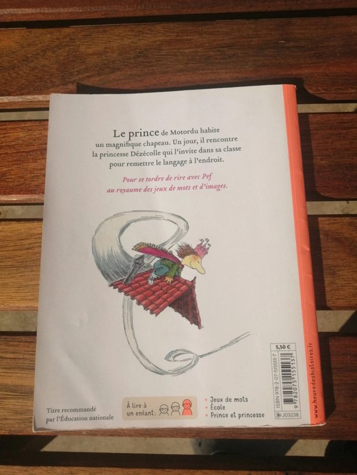 Livre la belle lisse poire du prince de motordu - photo numéro 2