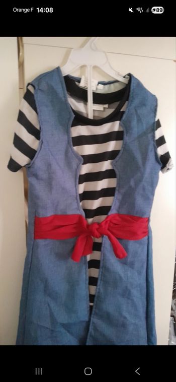 Déguisement la pirate 7-10ans