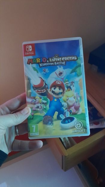 Jeux swich mario et les lapin crétins