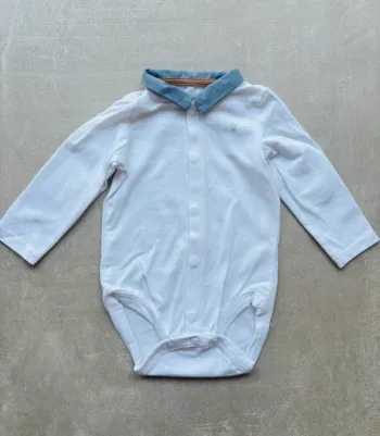 Magnifique body habillé pour bébé 3 mois 59cm Obaïbi neuf