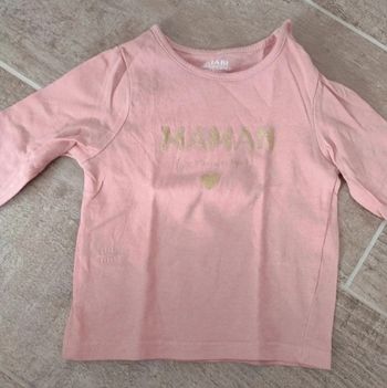 T shirt manches longues Kiabi 3mois 