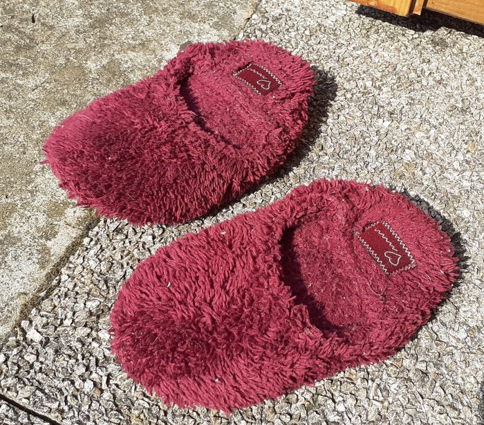 Chaussons violets/prune 29 Tex