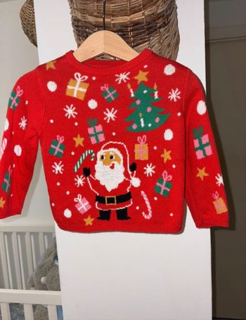 Pull Noel Bebe garçon