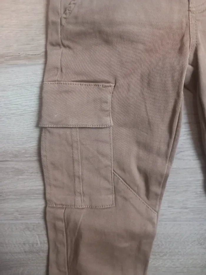 Pantalon cargo camel Christian Lacroix neuf - photo numéro 3