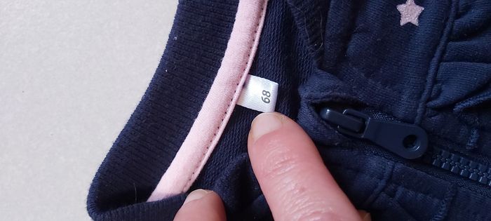 Gilet zippé 68cm - photo numéro 5