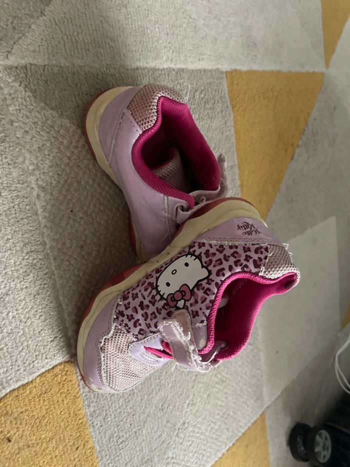 Chaussures baskets hello kitty rose - photo numéro 4