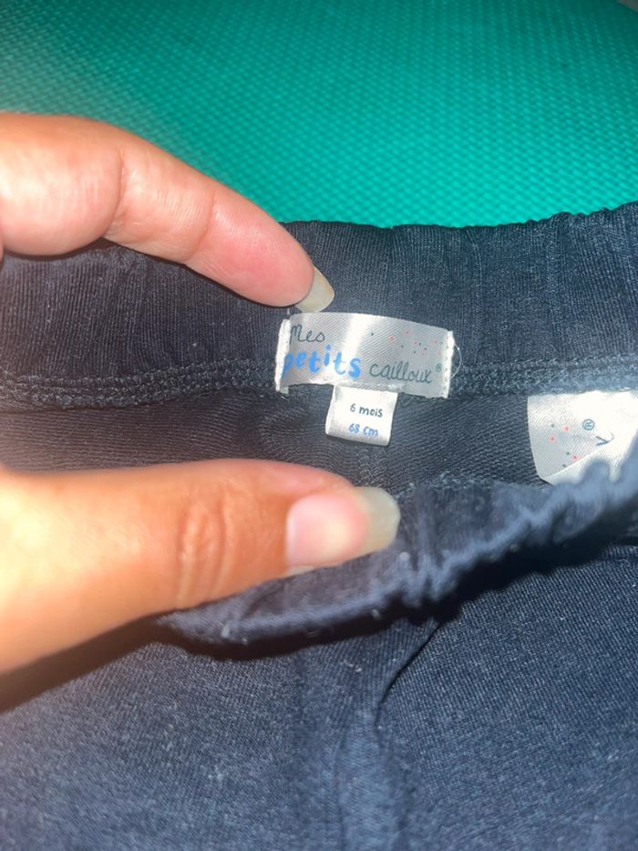 Jogging marine coeur 6M mes petits cailloux - photo numéro 3