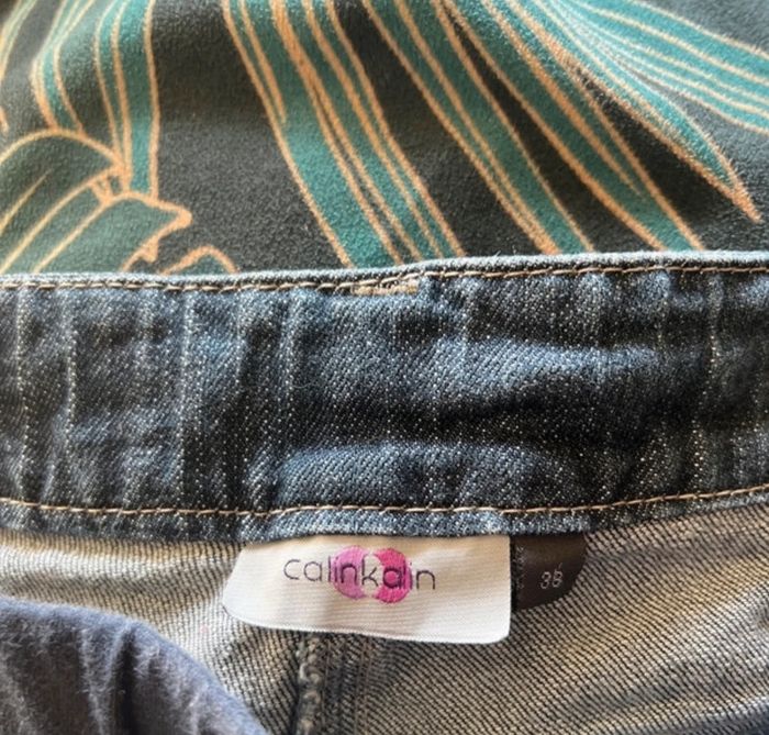 Jeans évasé pantalon maternité Pantalon de grossesse taille 38 calin kalin - photo numéro 7