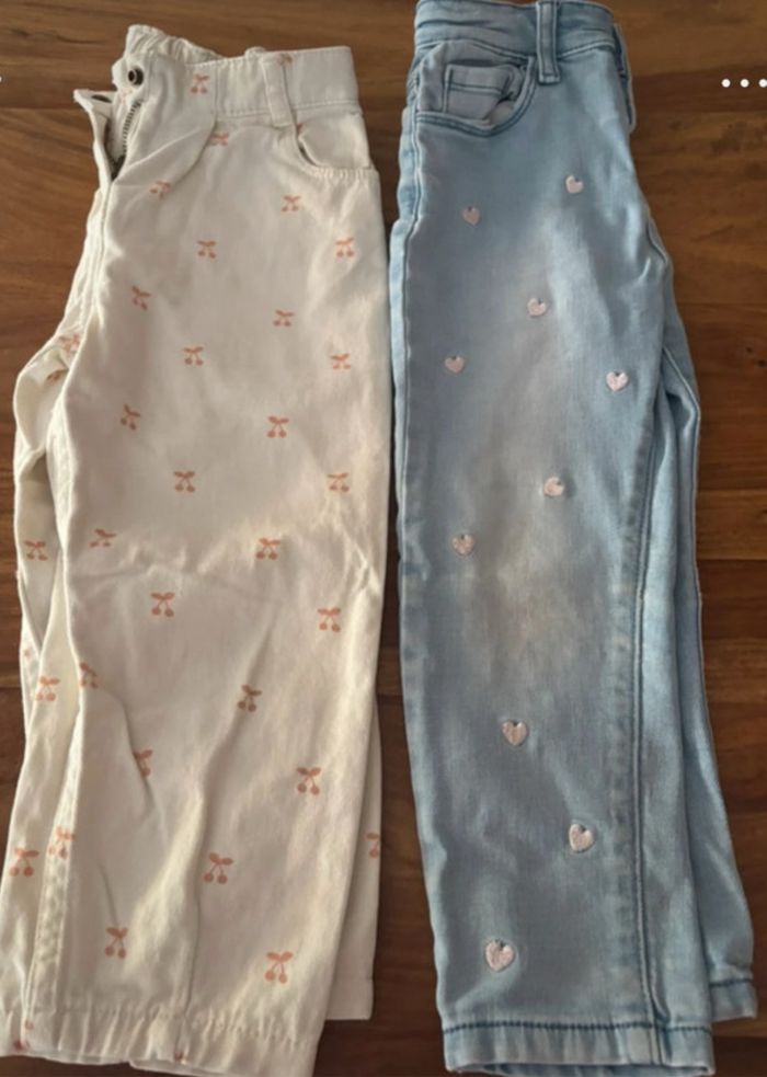 Lot de 5 pantalons fille - photo numéro 2