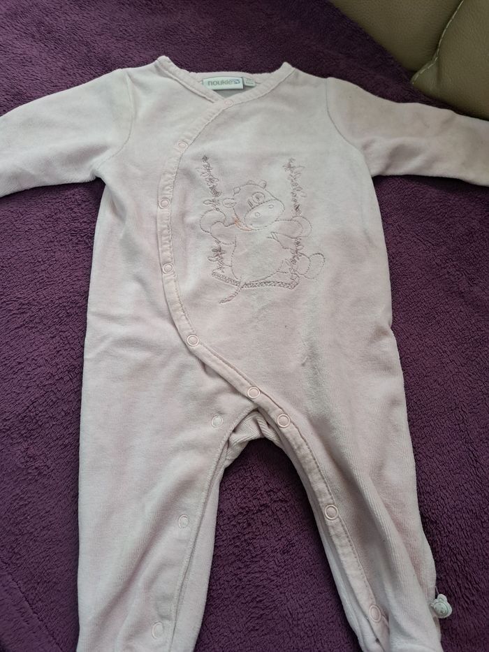 Lot de 5 pyjama hiver bébé fille 3 mois