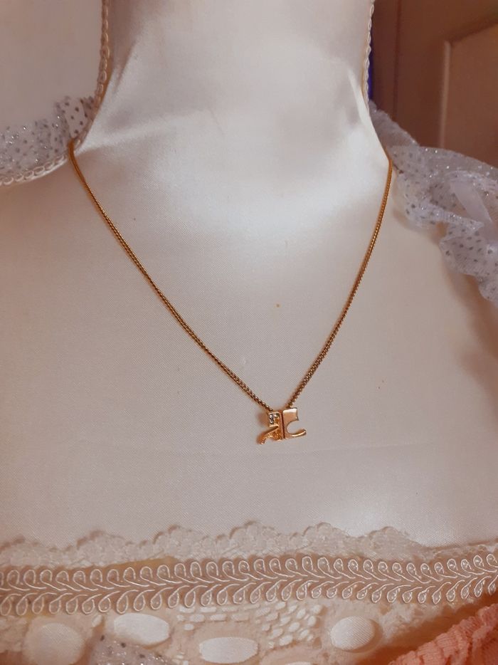 Colier plaqué or vintage - photo numéro 8