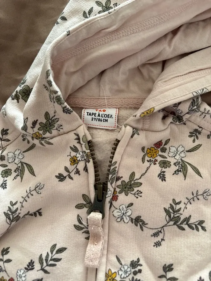 Veste tape à l’œil bébé fille 24 mois - photo numéro 4