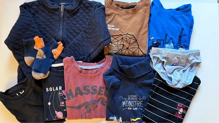 Lot t-shirts 5 ans