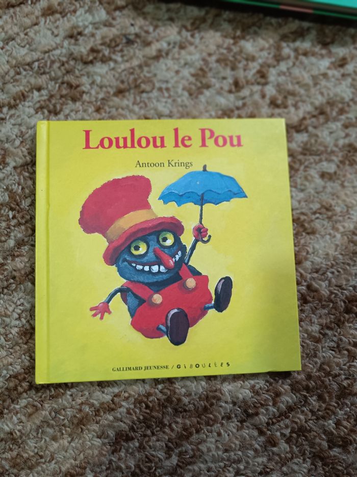 Livre loulou le pou