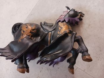 figurine cheval antique guerrier