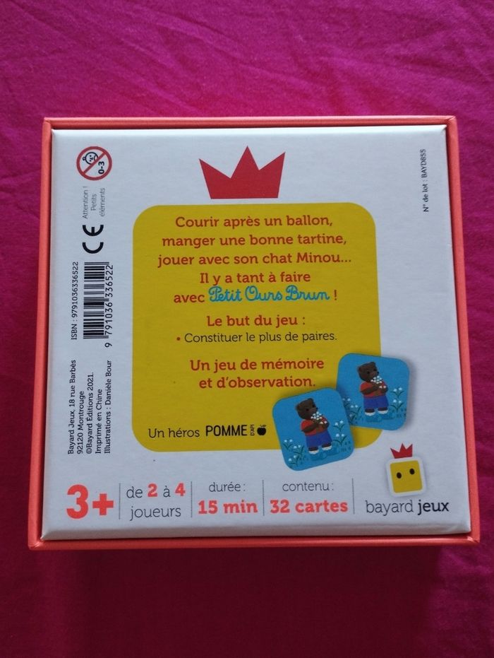 Premier mémo ours brun - photo numéro 2