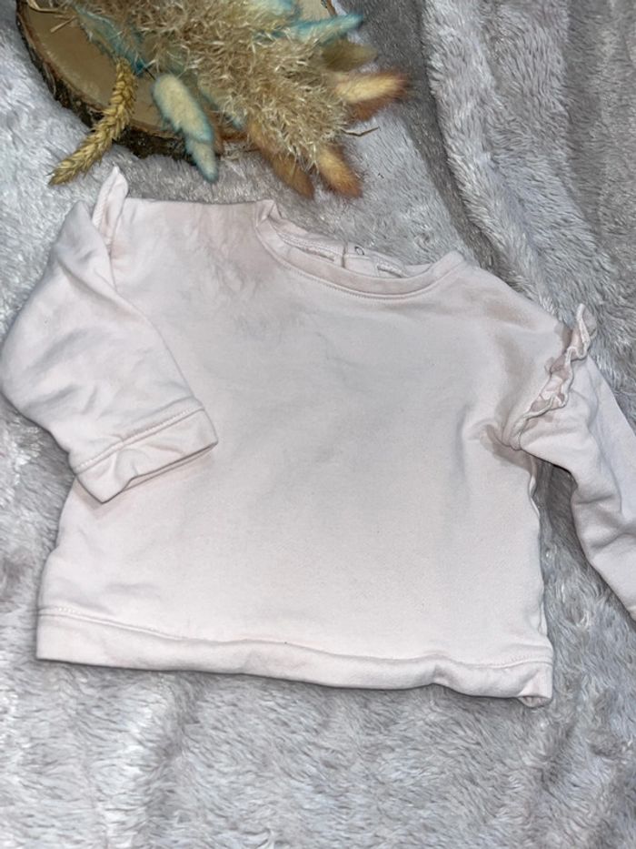 Sweat rose Kiabi 12 mois - photo numéro 2