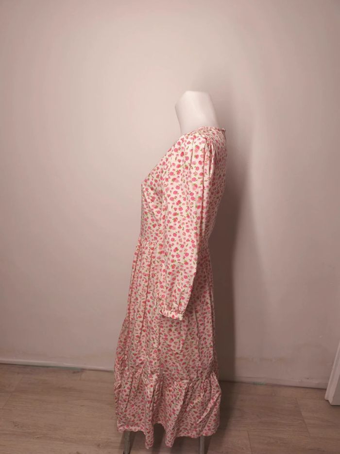 Robe longue YAS Femme Taille M Fleurs - photo numéro 3