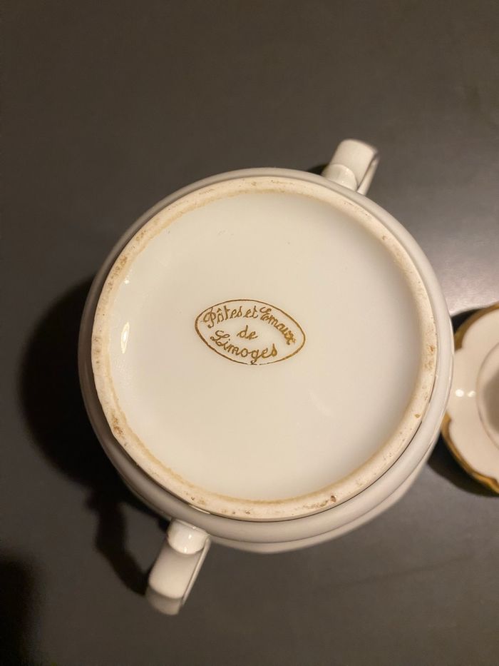 Sucrier porcelaine - photo numéro 3