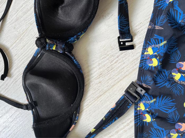 Maillot de bain 2 pièces oiseaux - photo numéro 3