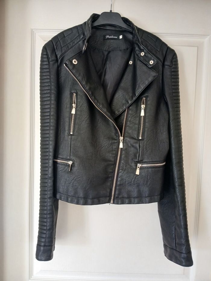 Blouson imitation cuir - photo numéro 2