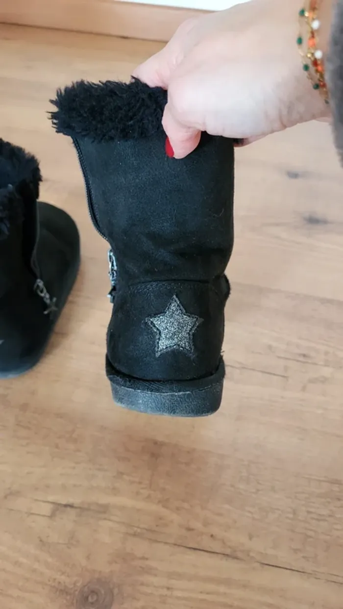 Bottes fourrées noires - photo numéro 4