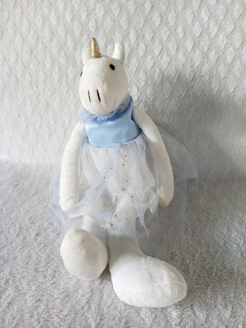 Peluche doudou licorne Casa