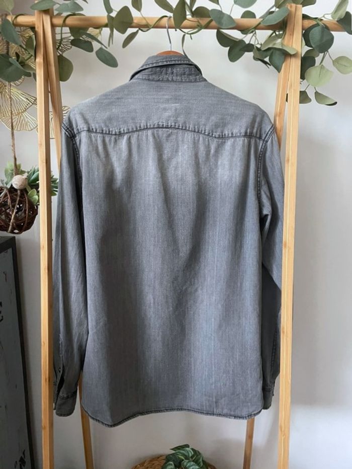 Chemise en jean ZARA L - photo numéro 2