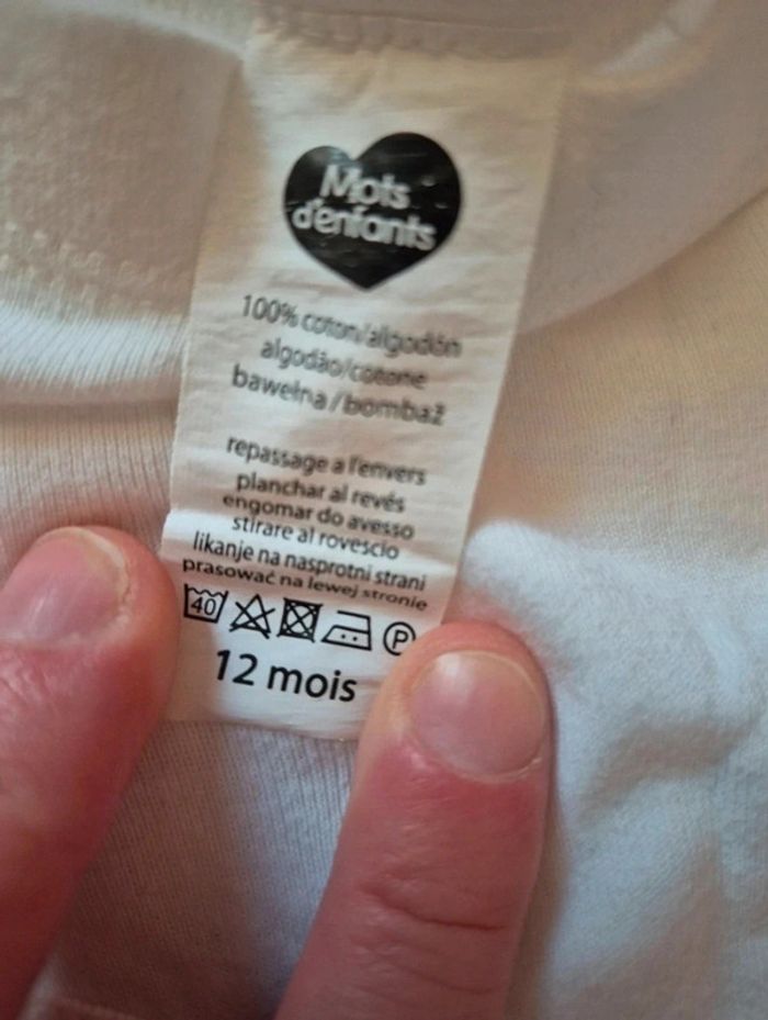 Robe bleu papillons 🦋 et culotte cache couche - photo numéro 10