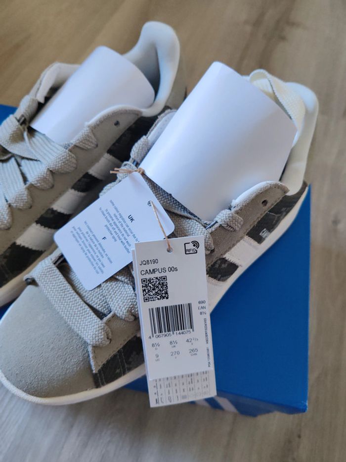 Adidas Campus 00s vert kaki édition spécial taille 42 - photo numéro 3