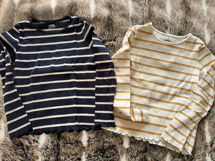 Lot de 2 tee shirt manche longue