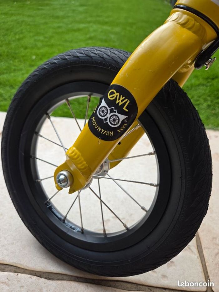 Draisienne jaune / Gibus / bon état - photo numéro 5