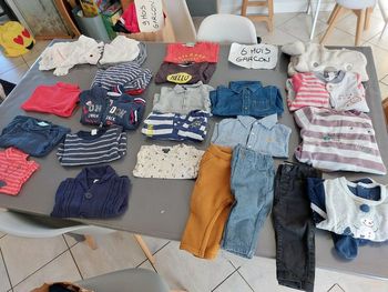 Lot 6mois garçon mi saison