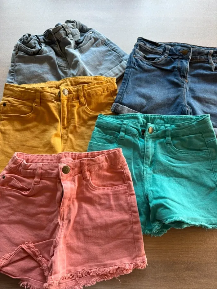 Lot de 5 shorts TAO 8 ans