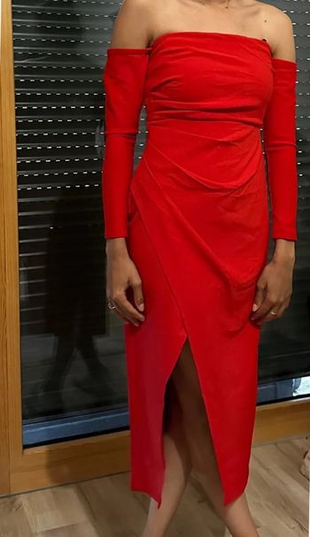 Sublime Robe rouge de soirée Noir Abercrombie & Fitch Taille S