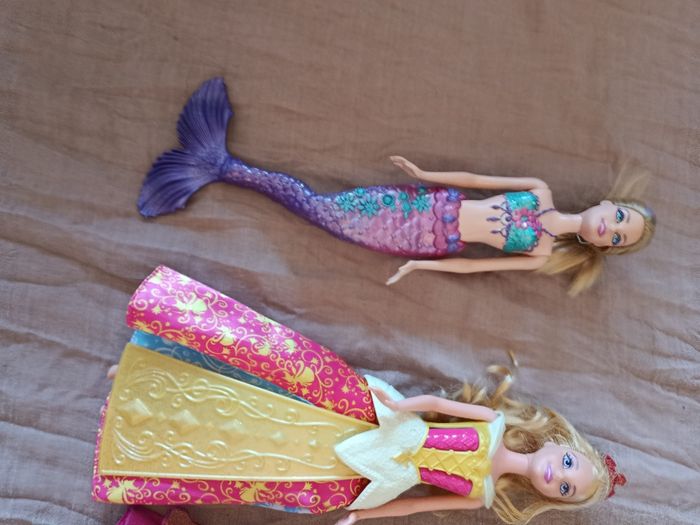 Lot de 3 Barbies princesse - photo numéro 4