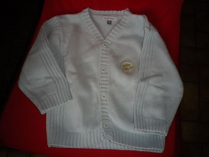 GILET BLEU CLAIR