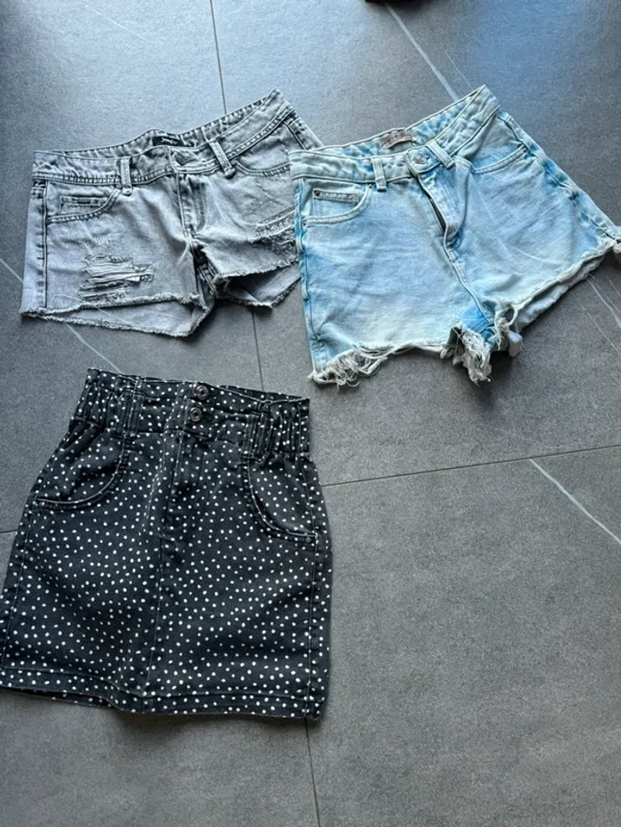 Lot jeans, short, jupe - photo numéro 9