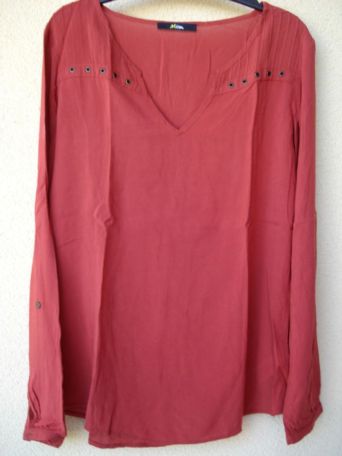 Blouse à oeillets - Taille S/36