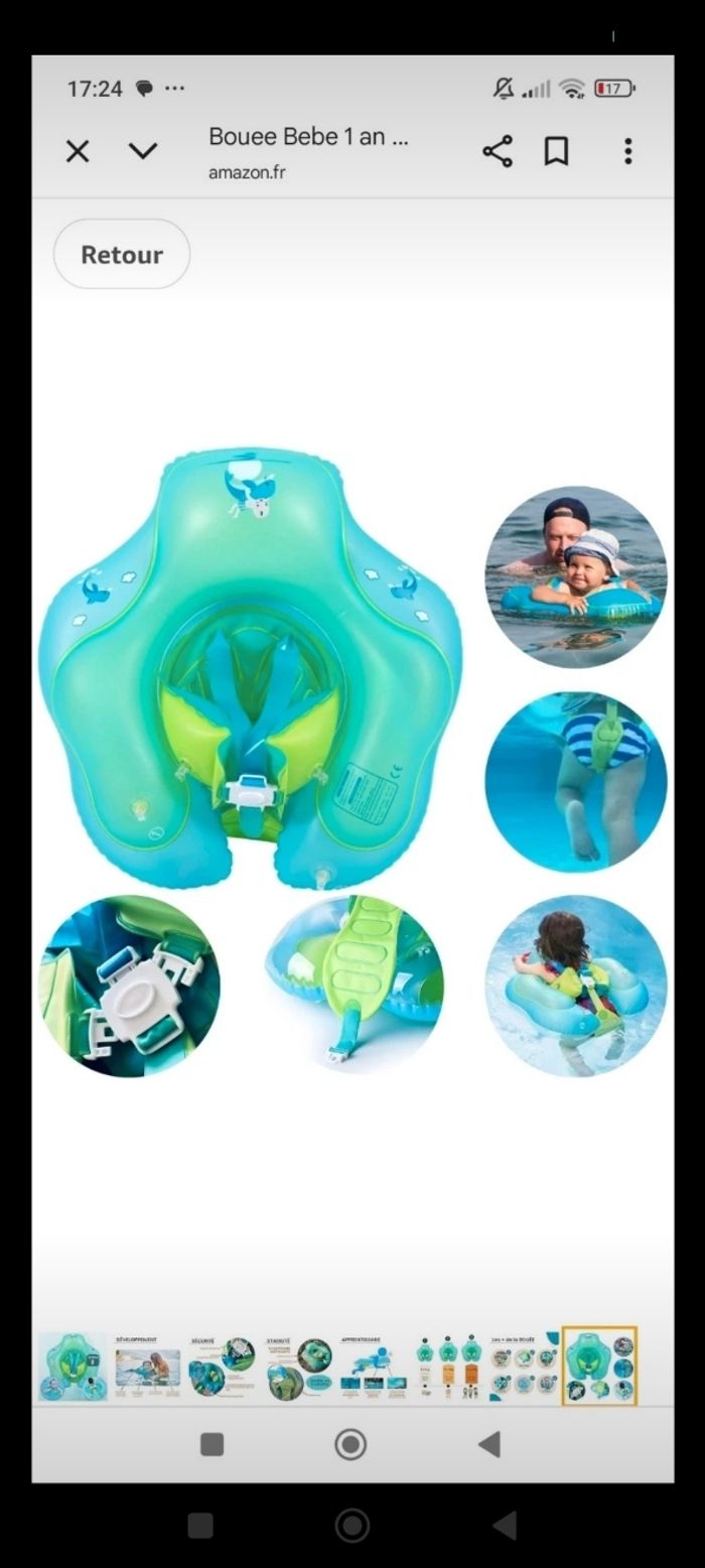 Bouée bébé taille S 45-59cm (3-12 mois) - photo numéro 9