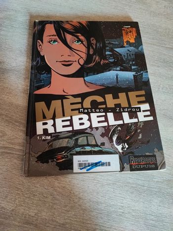 Bande dessinée mèche rebelle 1 Kim
