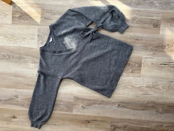 Gilet cache cœur grossesse/allaitement