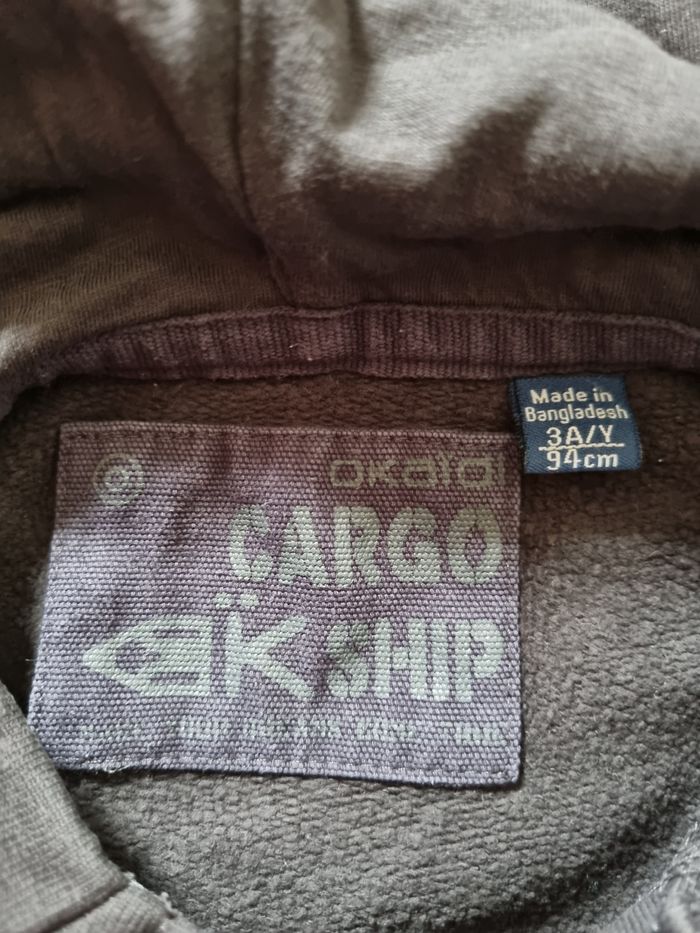 Sweat à capuche Okaïdi 3 ans - photo numéro 3