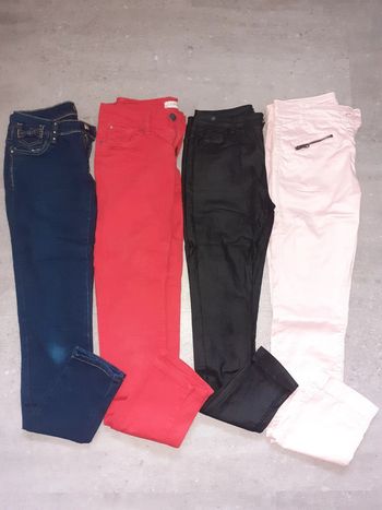 Lot de 4 pantalons jeans
