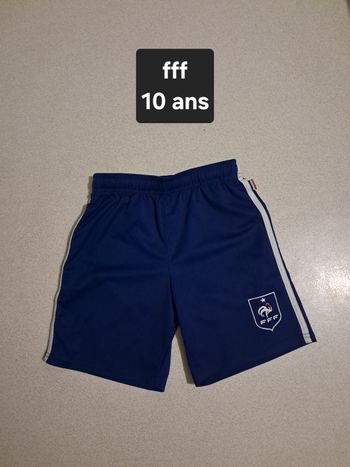 Short fff 10 ans