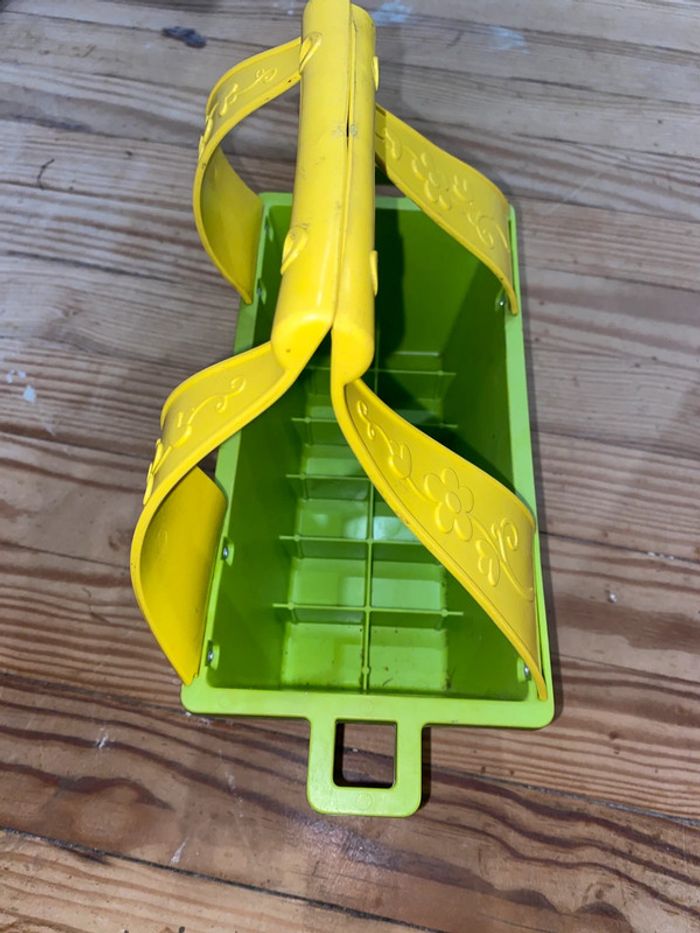 Panier outils jardin jardinage 1981 Fisher price - photo numéro 4