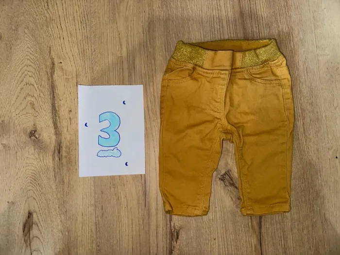 Pantalon élastique 3 mois