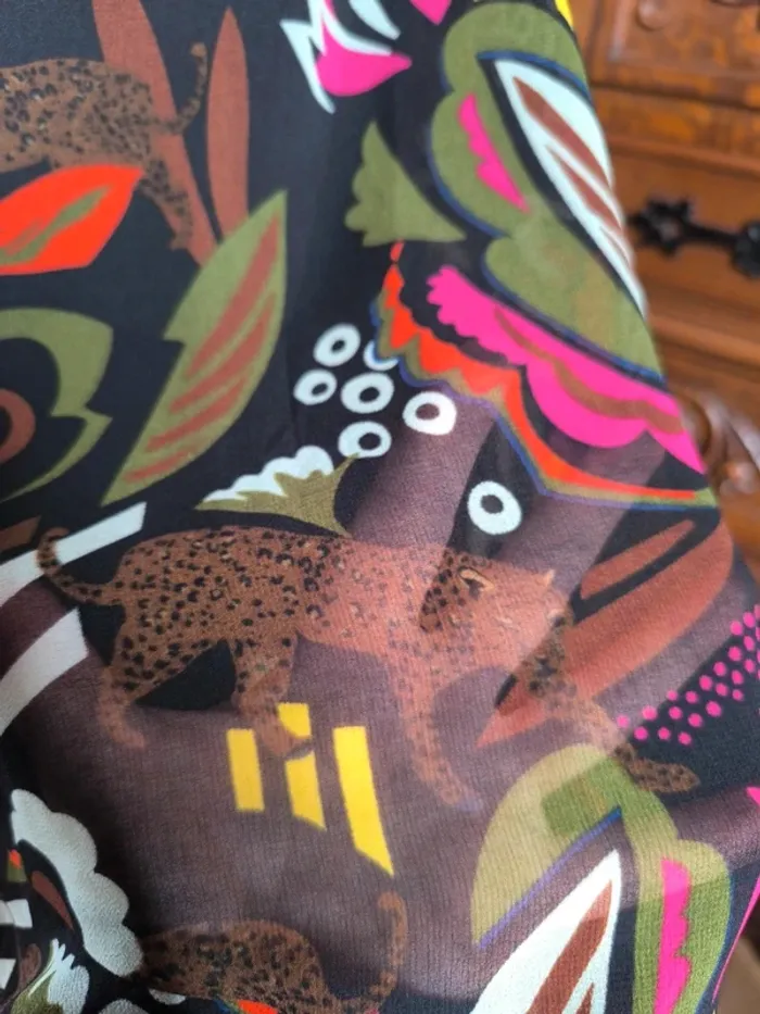 Superbe jupe motifs jungle - photo numéro 9
