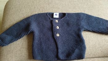 Gilet marine Petit Bateau
