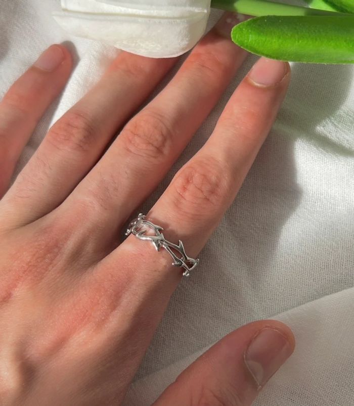 Bague Barbelés Inoxydable